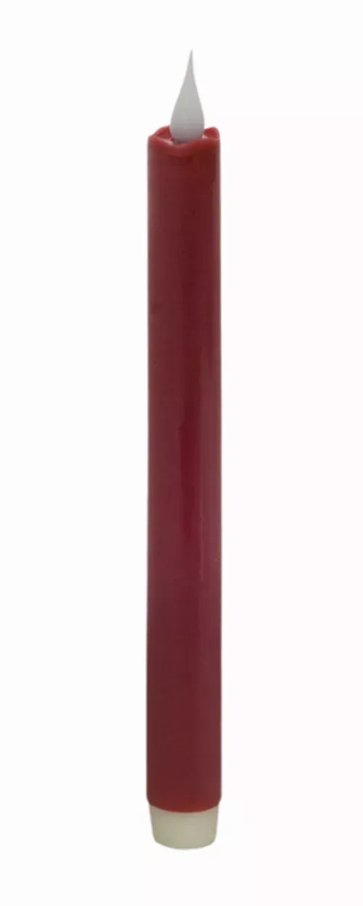 Taper Candle 10"H (Set of 4) Plastic/Wax