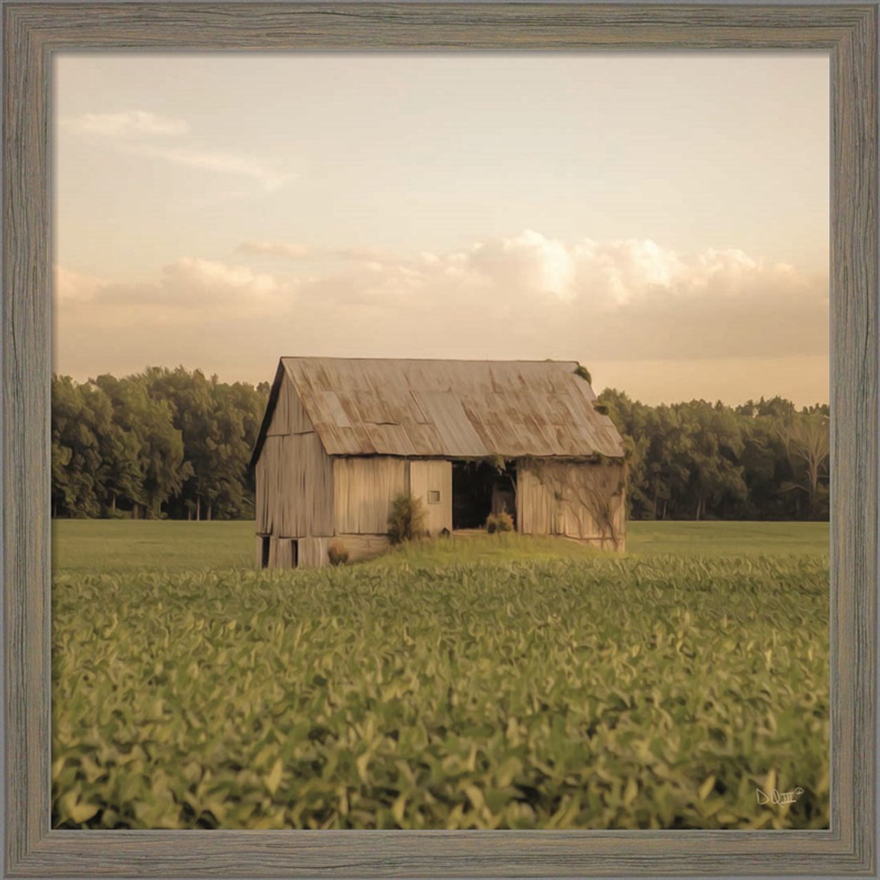 Rural Barn by Donnie Quillen, Framed Art