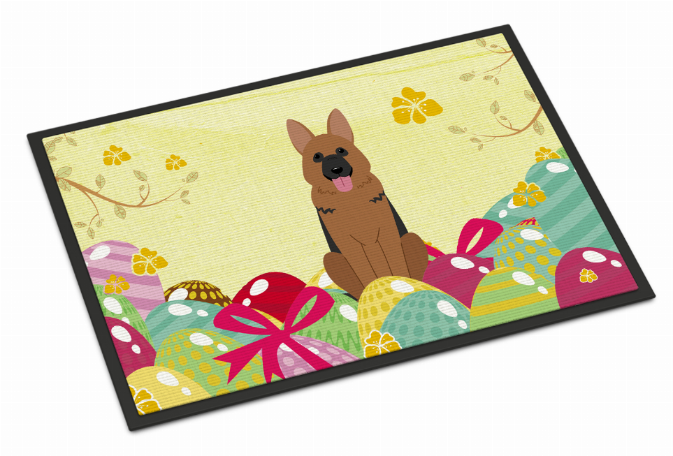 Easter Eggs Dog Art Indoor or Outdoor Mat - BB6067MAT