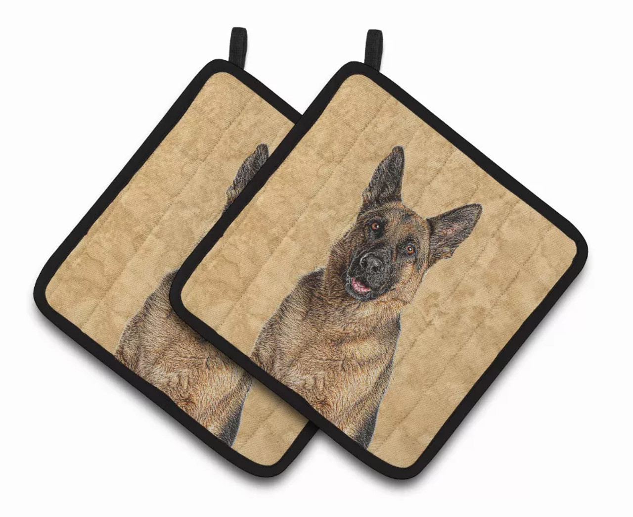Dog Pair of Pot Holders - S000213B001695P002435V011