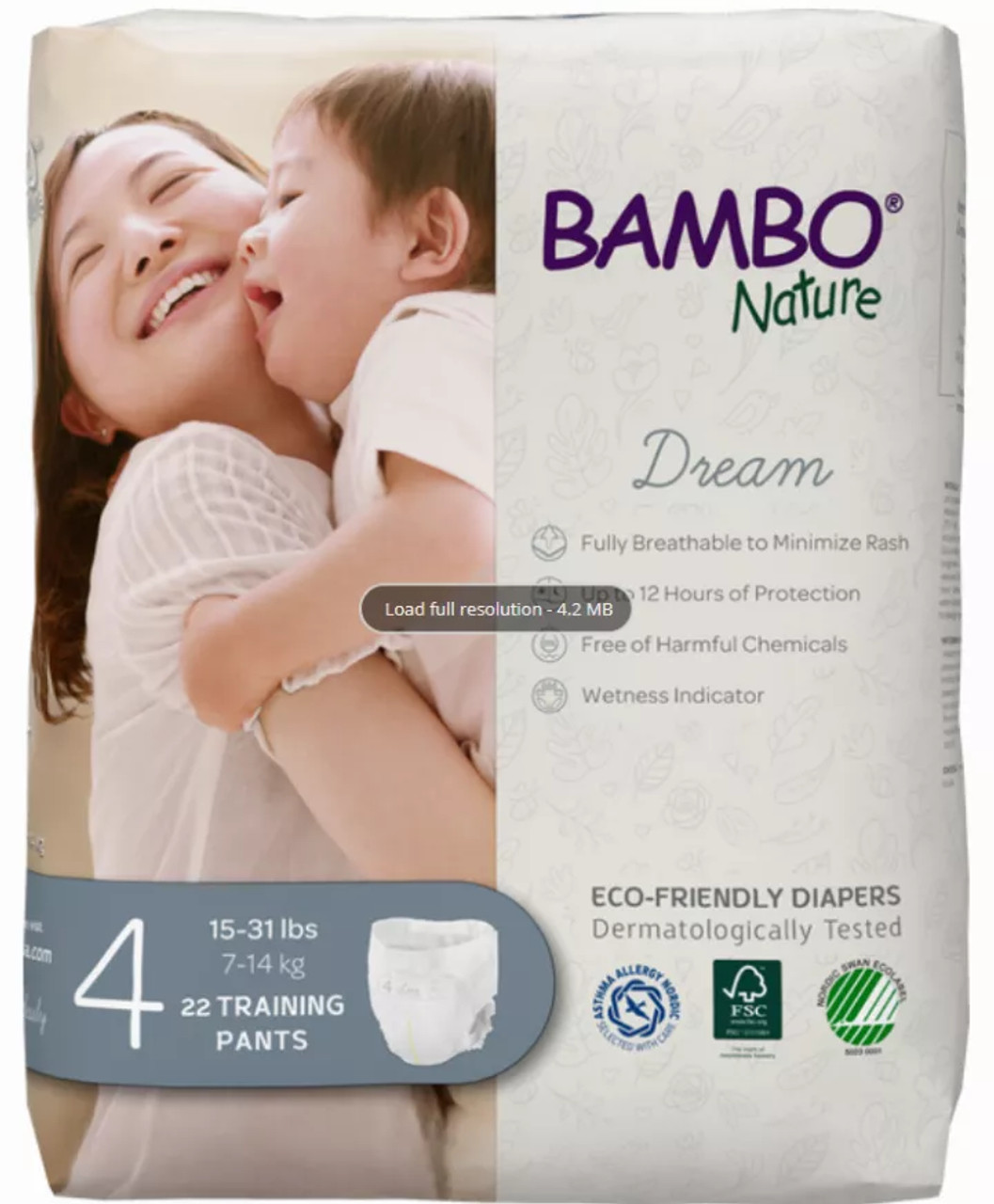 Bambo Nature Baby Diapers Size