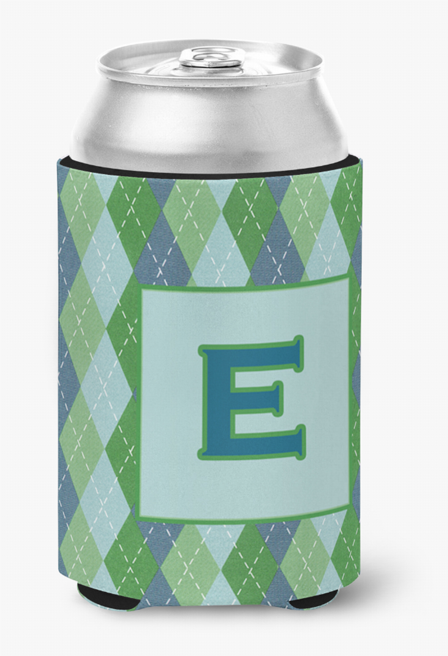 Monogram Letter Can or Bottle Hugger - CJ1020-ECC
