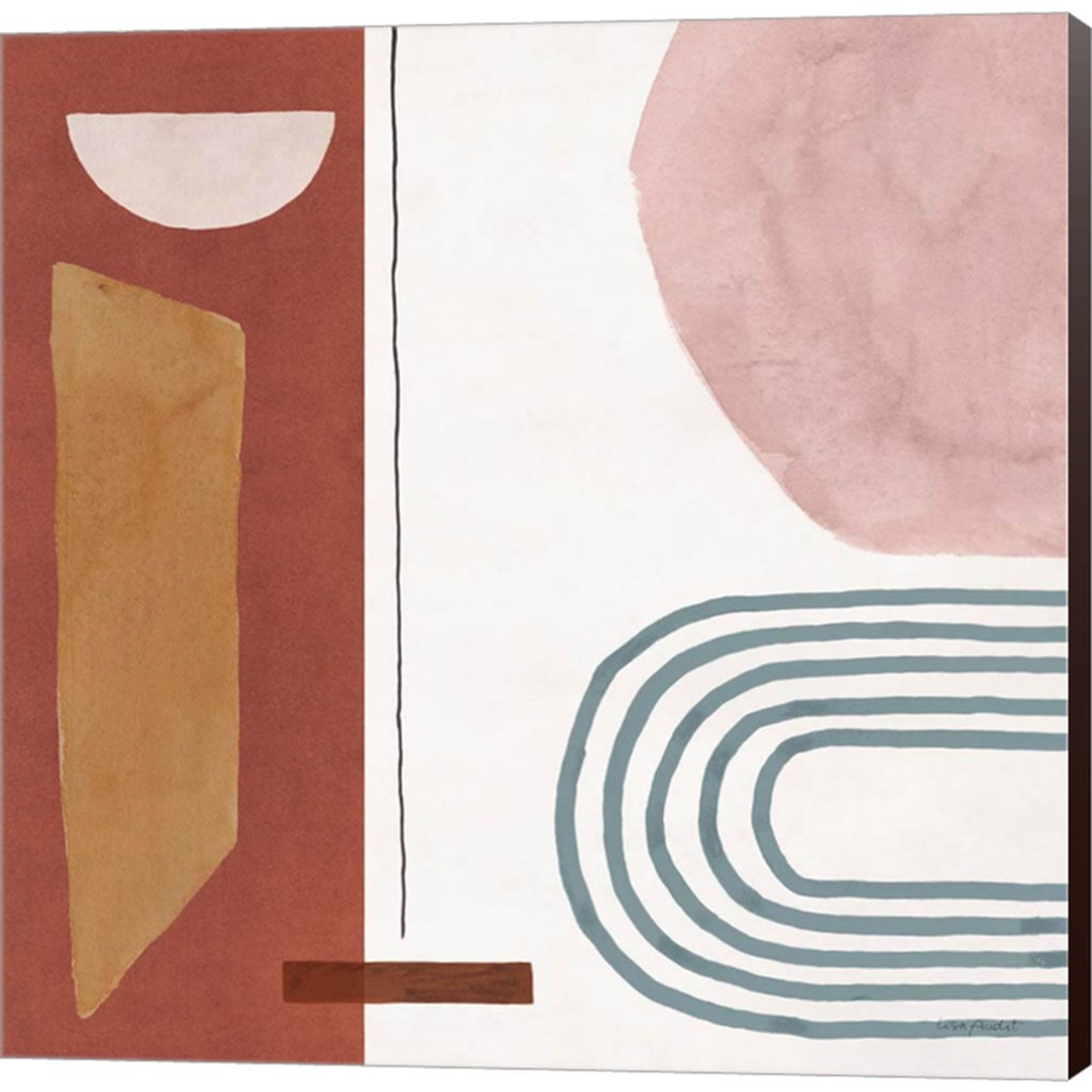 Sierra Abstract 02 by Lisa Audit, Canvas Art