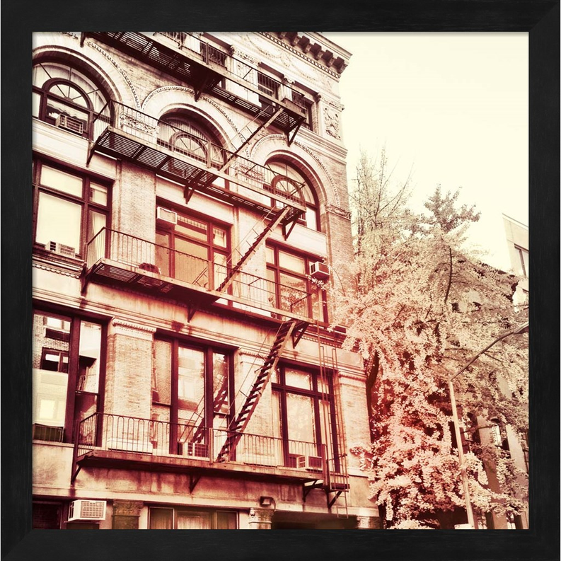 Uptown by Acosta, Framed Art