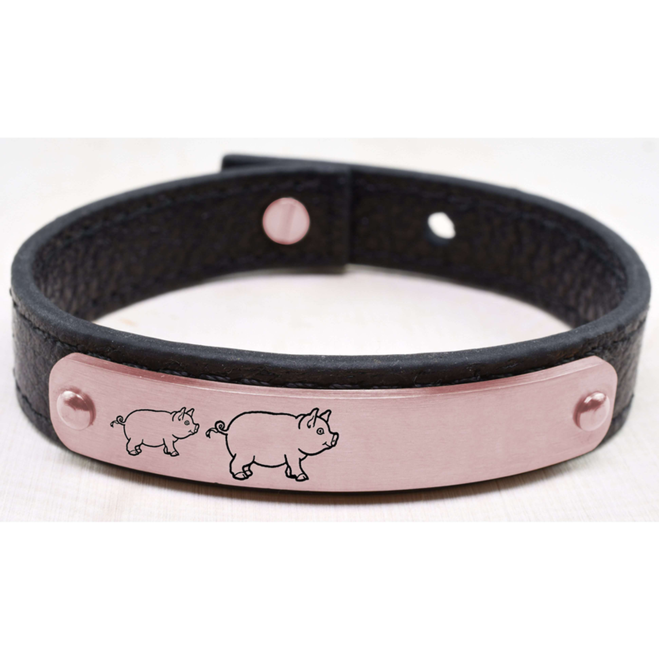 Genuine Mama Leather Bracelet By Pink Box - S001536B002521P001260V020