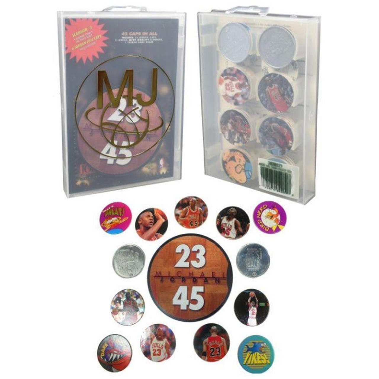 The Ultimate Collection of 1995 Michael Jordan Caps N' Slammers Limited Edition