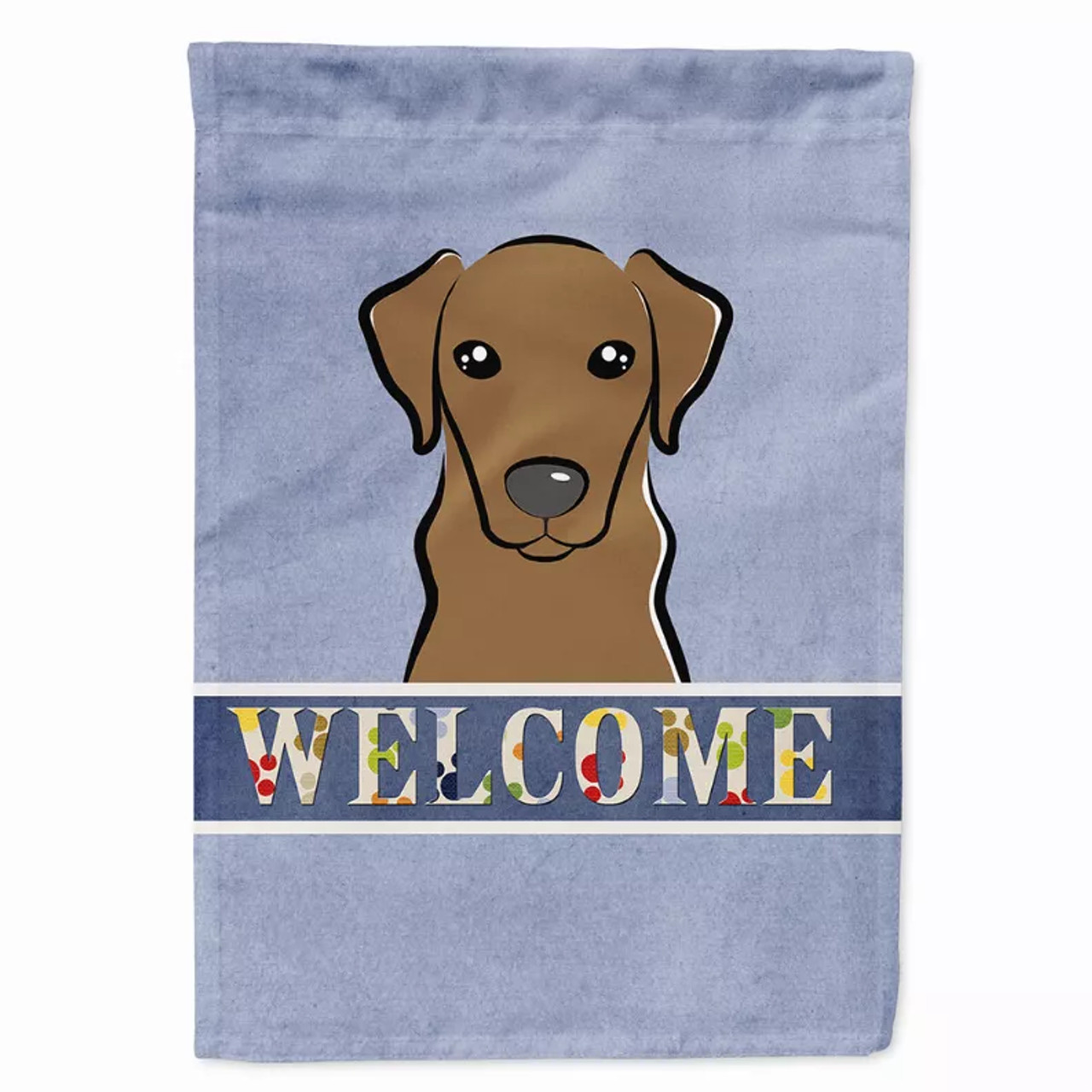 Welcome/Dog Breed Flag Canvas - BB1420CHF
