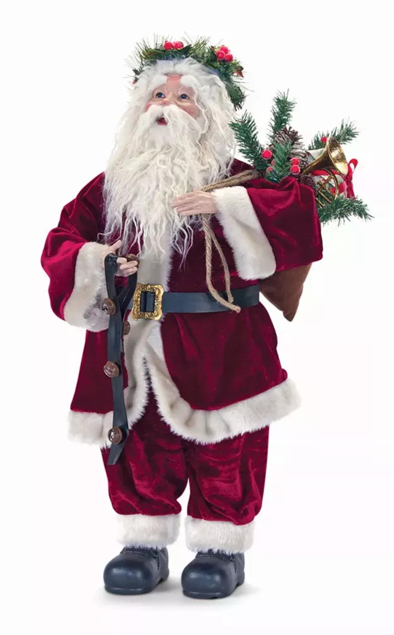 Santa 26.5"H Polyester/Resin