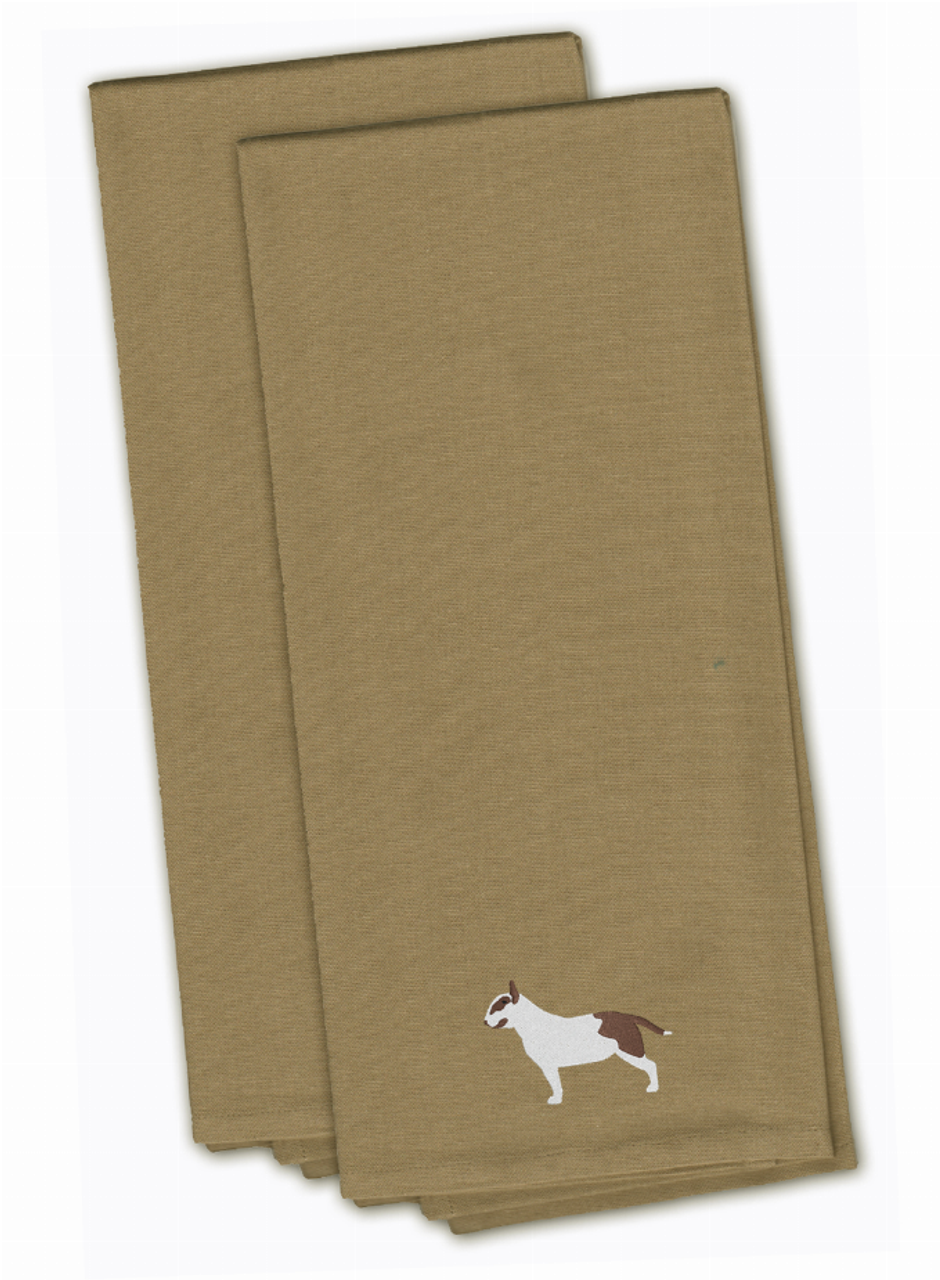 Dog Design Embroidered Kitchen Towel Set of 2 - BB3478TNTWE