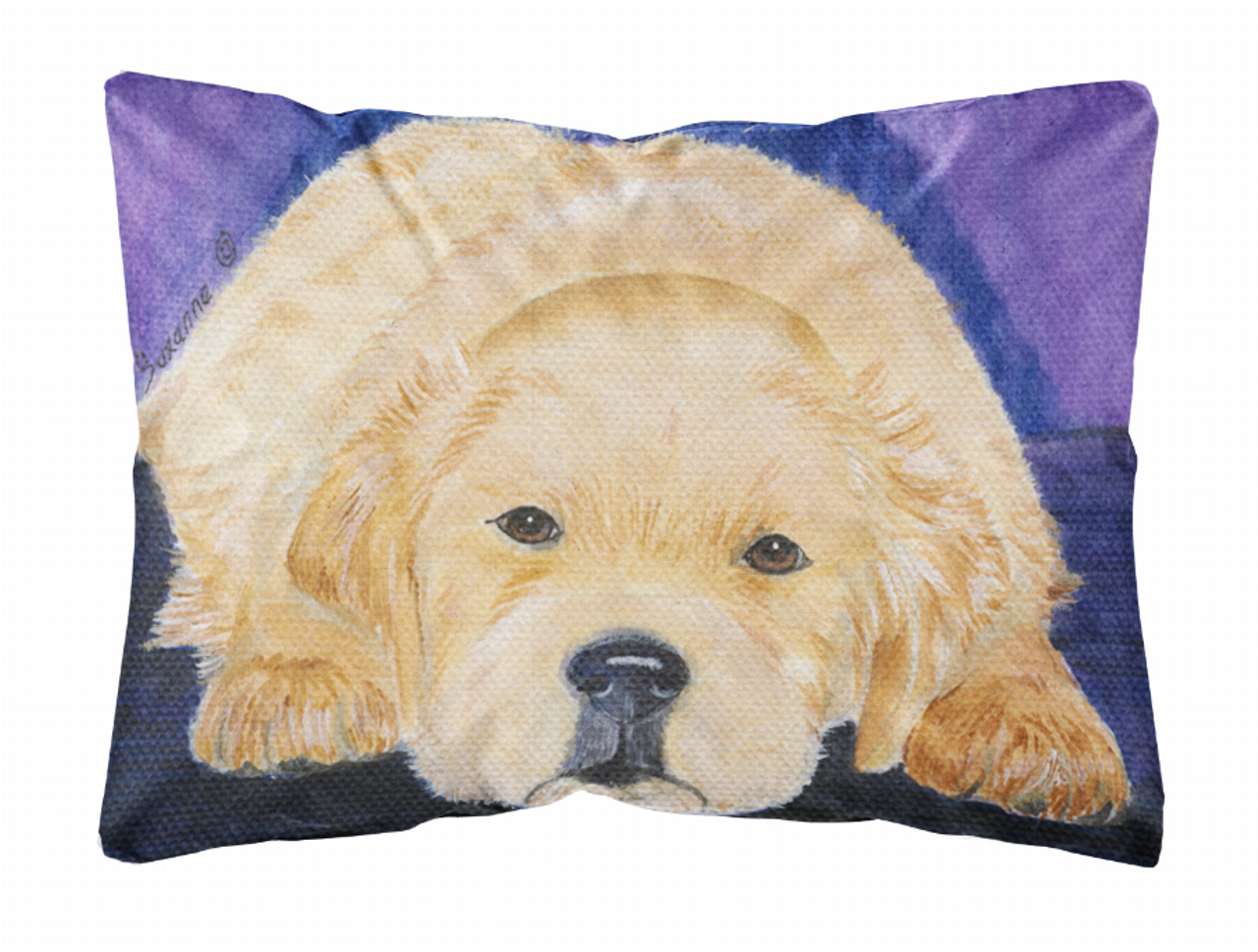Dog Portrait/Landscape Painting Fabric Decorative Pillow - SS8212PW1216