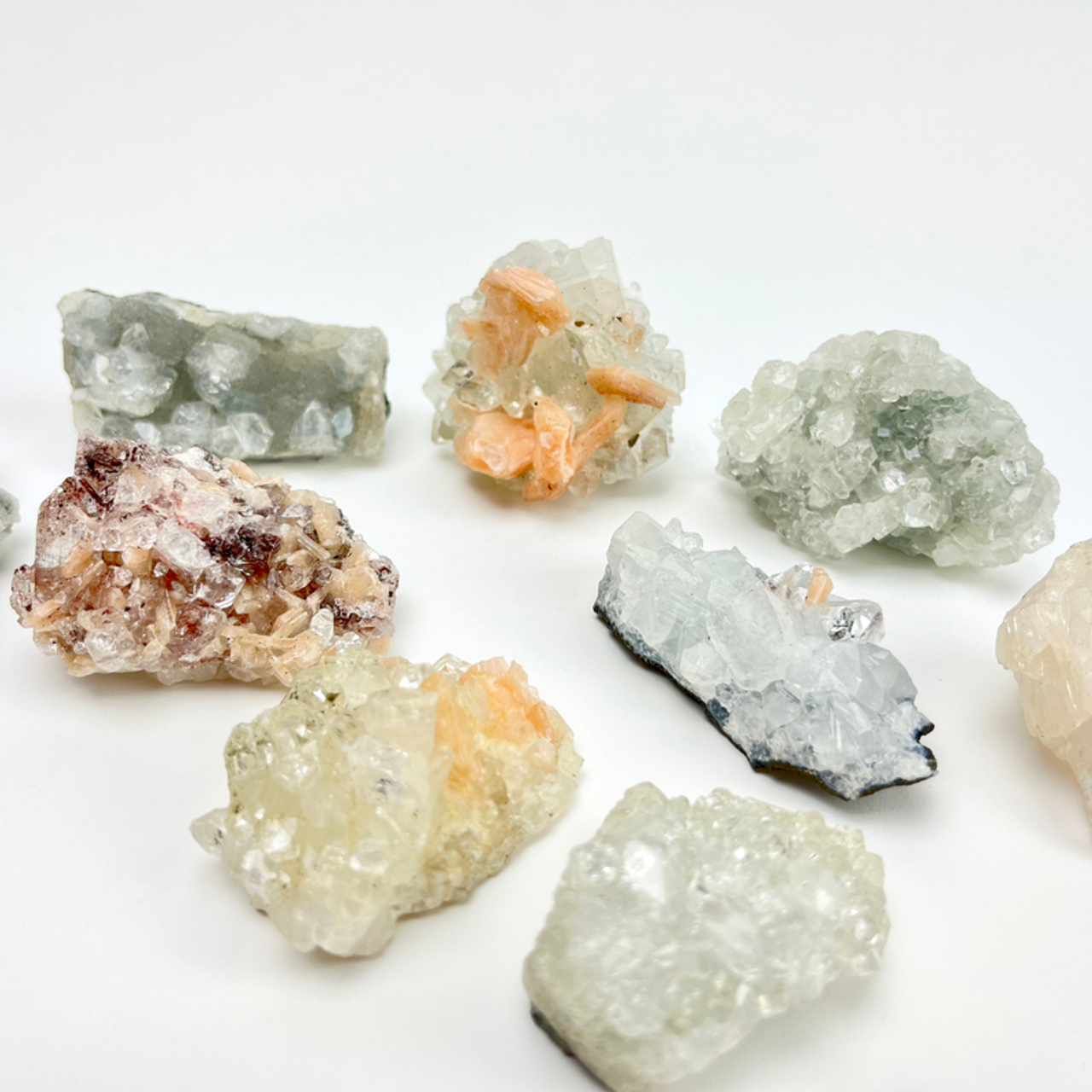 Apophyllite | Assorted | Clusters | India
