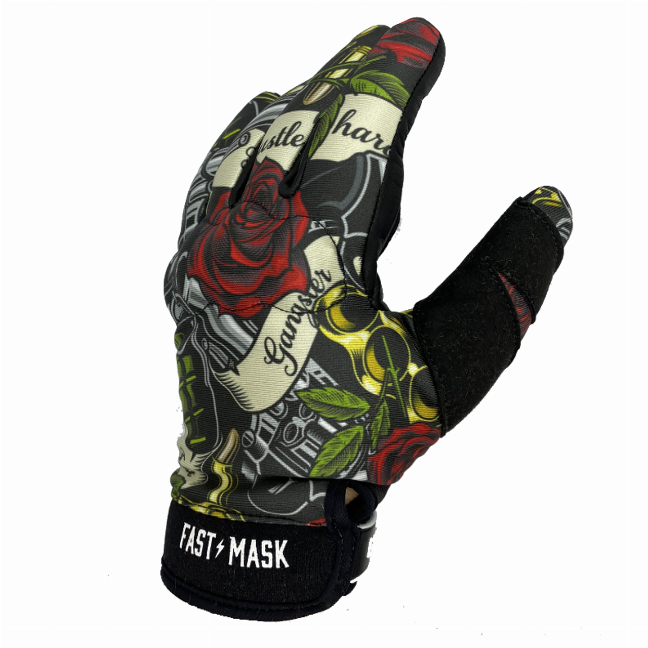 GUNS & ROSES MOTORCYCLE GLOVES - S001974B002367P000042V008