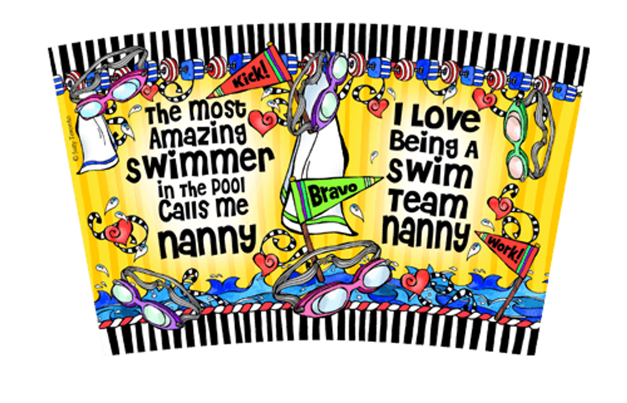 Swim Team Family Stainless Steel Tumbler - SS312-C_WS