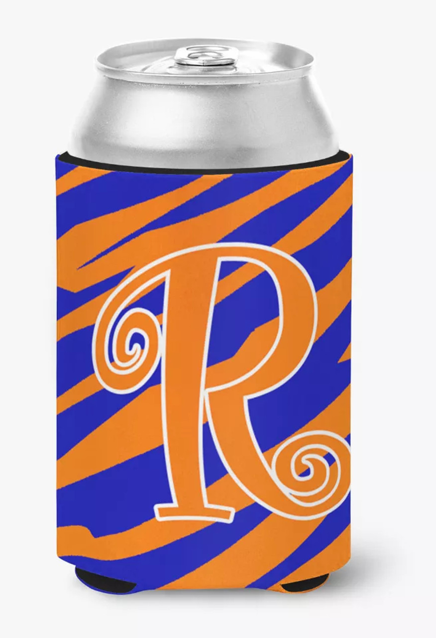 Monogram Letter Can or Bottle Hugger - CJ1036-RCC