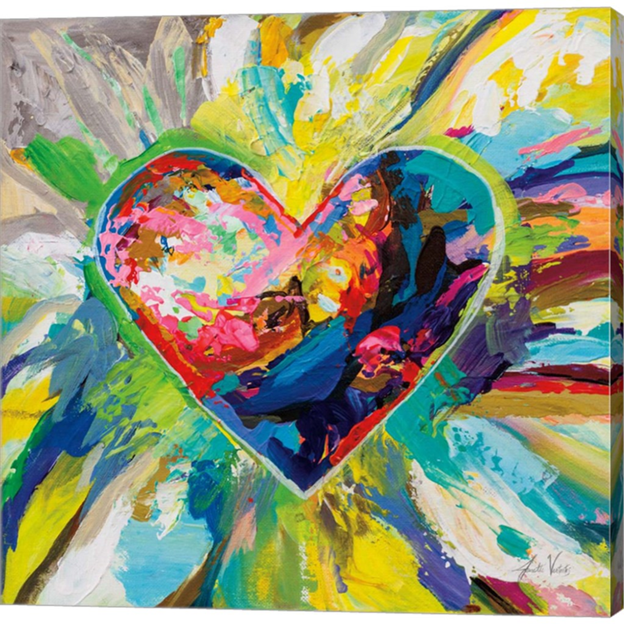 Blooming Love Too by Jeanette Vertentes, Canvas Art - C1089287-0120000-AAAACMA