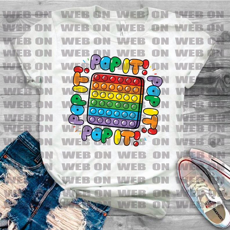 Pop It! Square T-Shirt