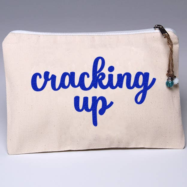 Cracking Up Mah Jongg Pouch