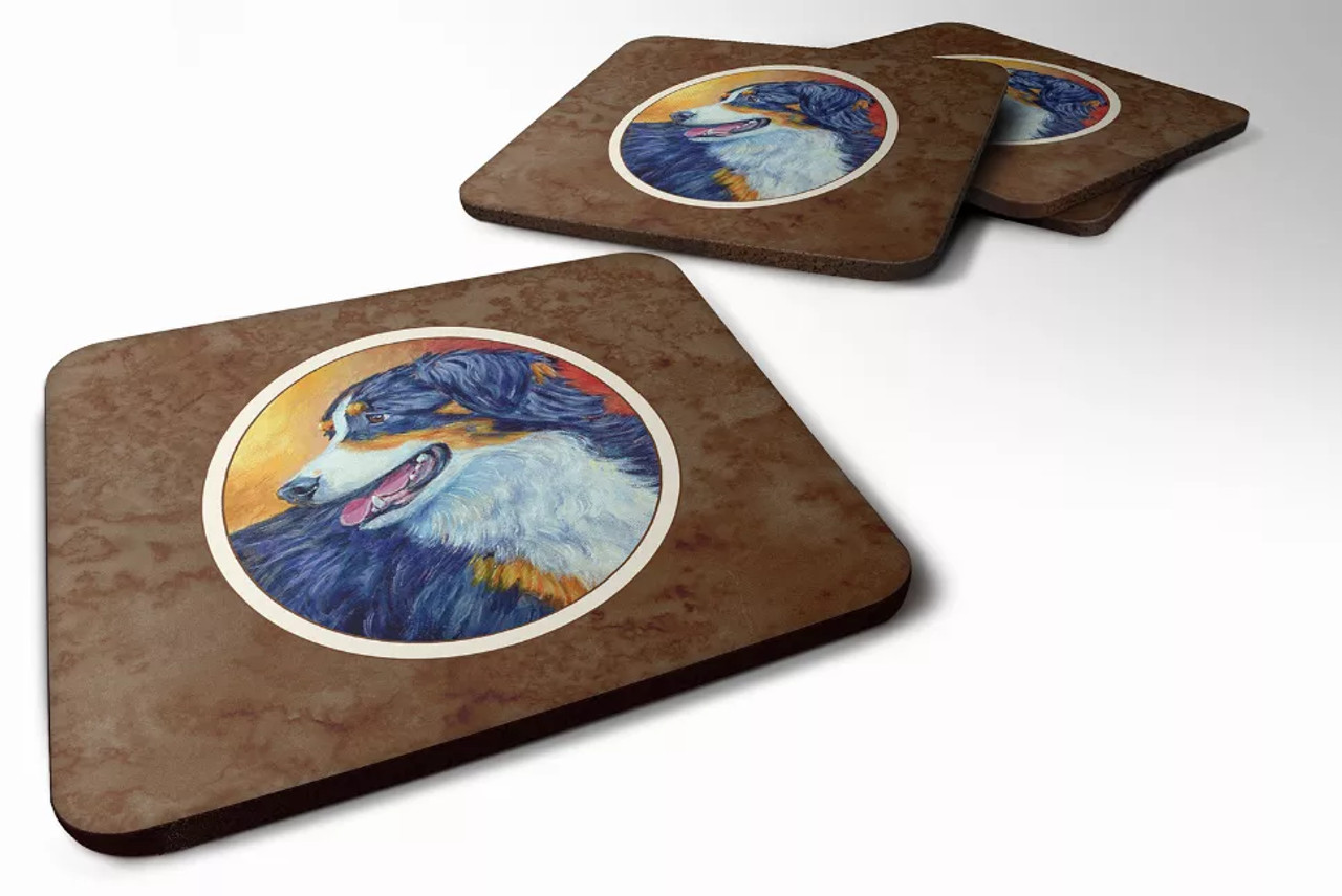 Dog Breed Themed Art Coaster
