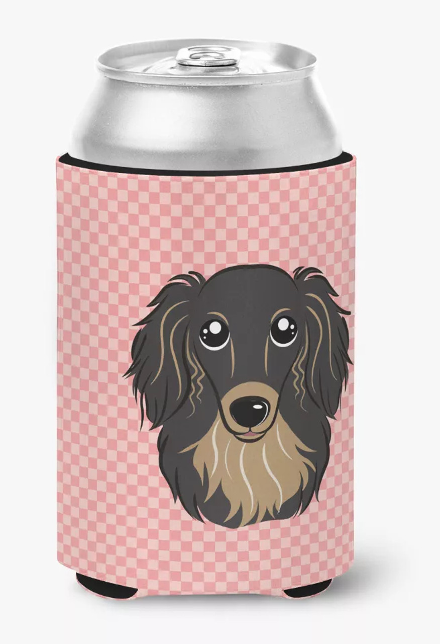 Dog Face Checkerboard Can or Bottle Hugger - S000213B001695P042916V000