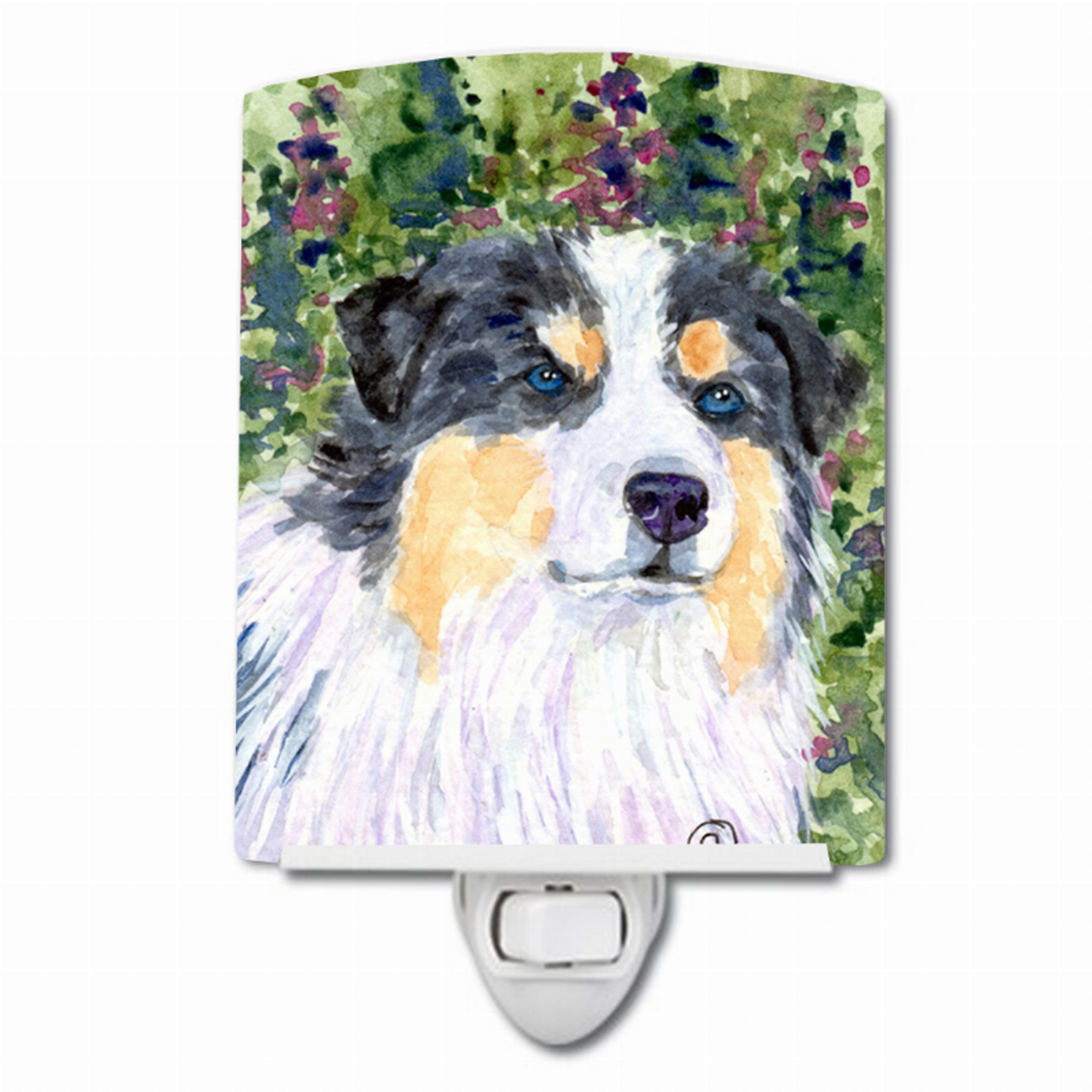 Dog Art Ceramic Night Light - SS8821CNL