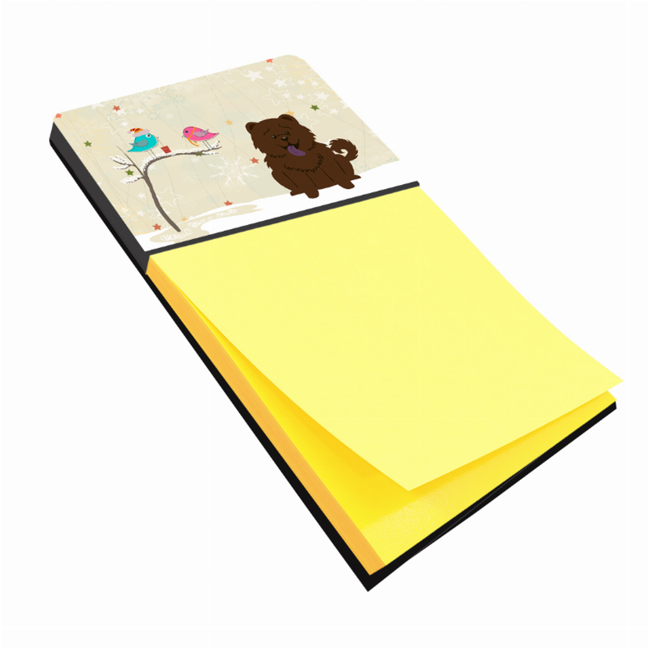 Seasonal Holiday Dog Art Sticky Note Holder - BB2613SN
