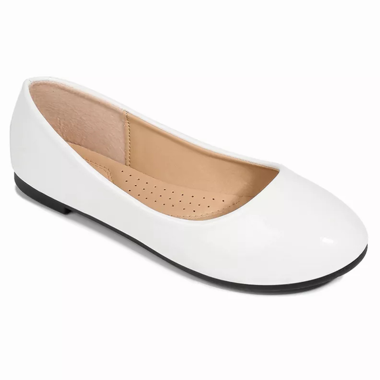 SOBEYO Women's Ballet Flats Round Toe Basic Shoes Slip On Patent Leather - S000549B001794P000005V054 SOBEYO Women's Ballet Flats Round Toe Basic Shoes Slip On Patent Leather - S000549B001794P000005V054