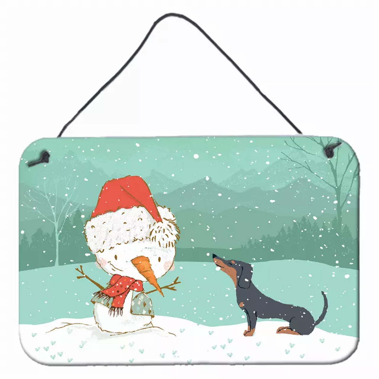 Dachshund - Black and Tan Accent Decor