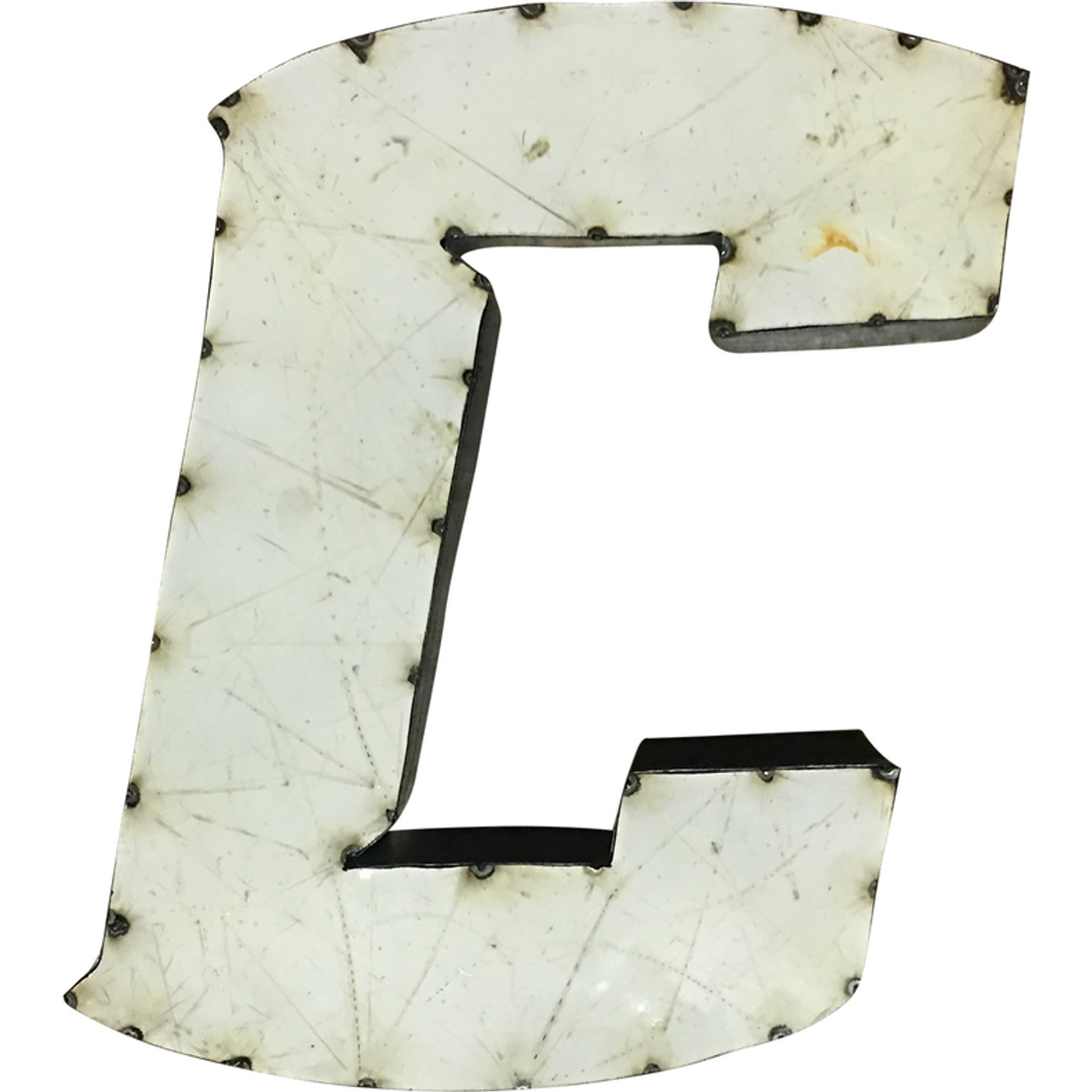 Creighton University "C" Logo Recycled Metal Wall Decor