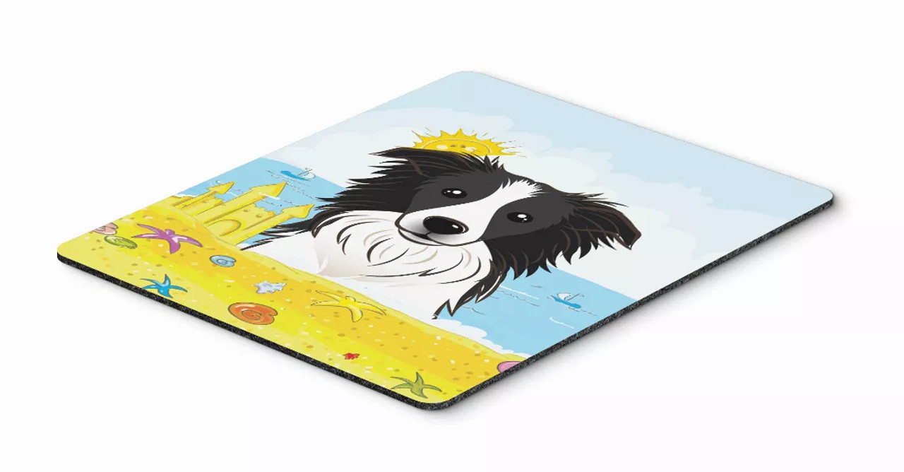 Dog Breed Summer Beach Mouse Pad, Hot Pad or Trivet - S000213B001695P061576V000