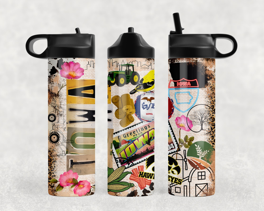Iowa|Sport Water Bottle