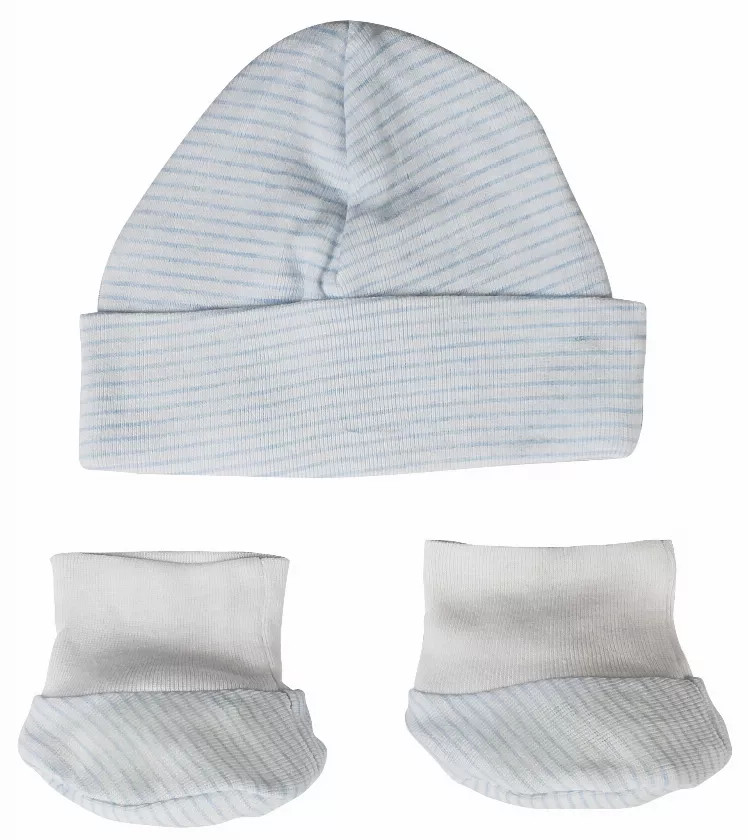 Baby Cap and Bootie Set