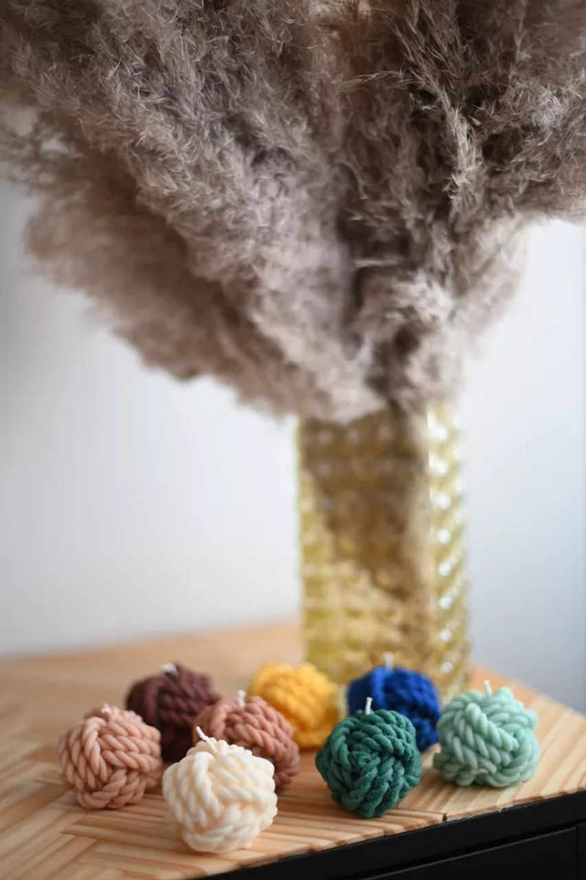 Yarn Ball Candle Collection - 12820937-2