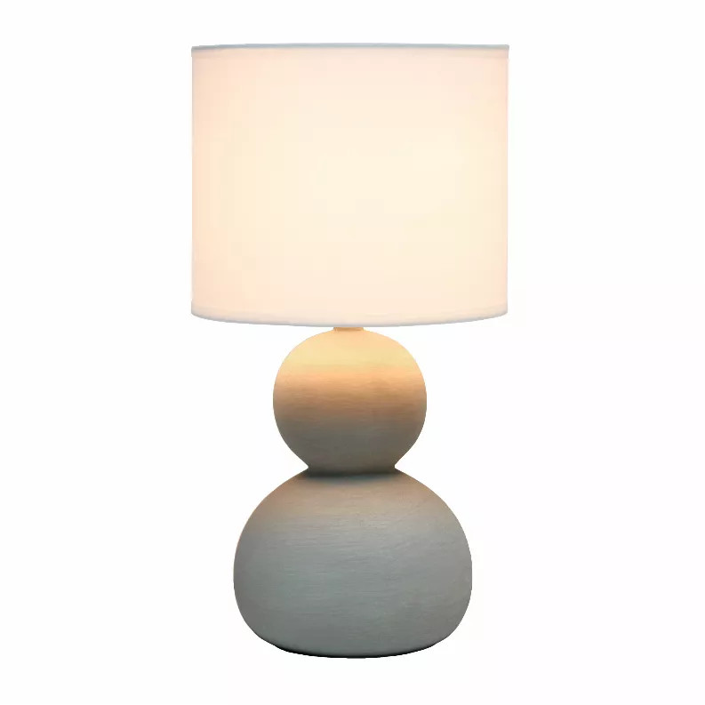 Simple Designs Stone Age Table Lamp