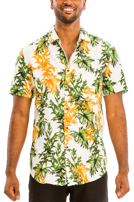 Hawaiian Print Shirt - S002245B002633P000939V000