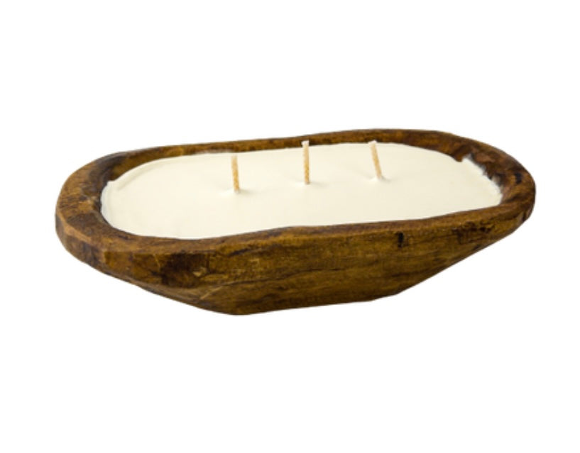 Dough bowl soy candle three wick - AuNaturelSoyCandle0005