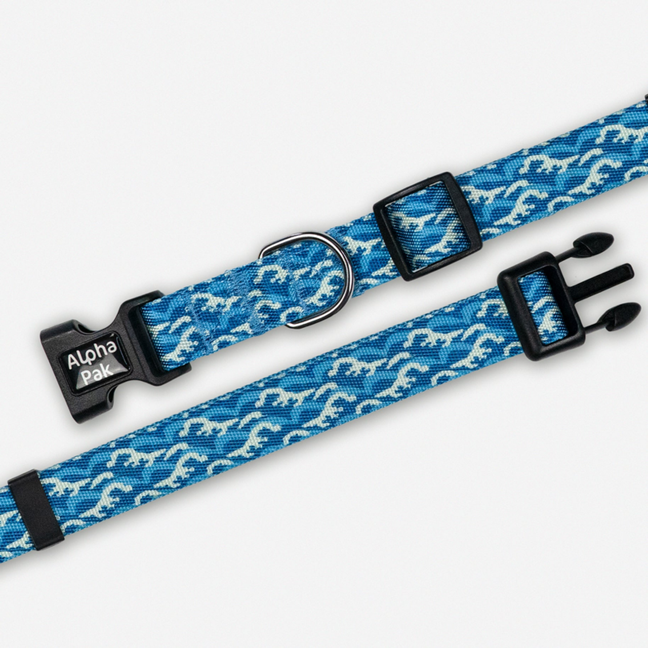 Tidal Pattern Dog Collar - APPDC-Tidal-S58812