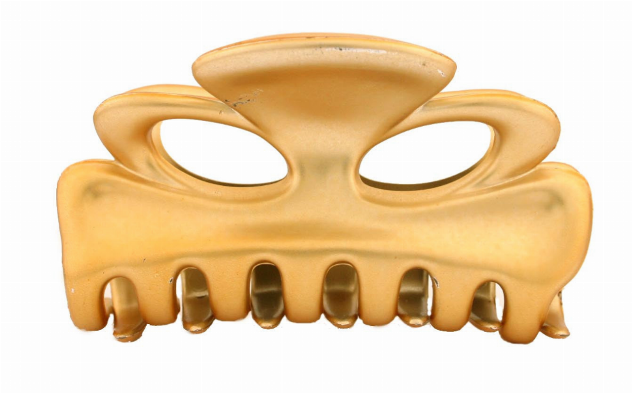 Hair Claw Matt Gold Or Silver - 751-01