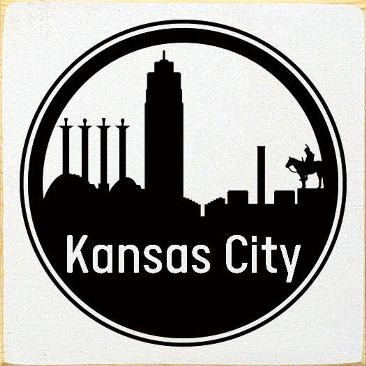 Kansas City Circle Skyline