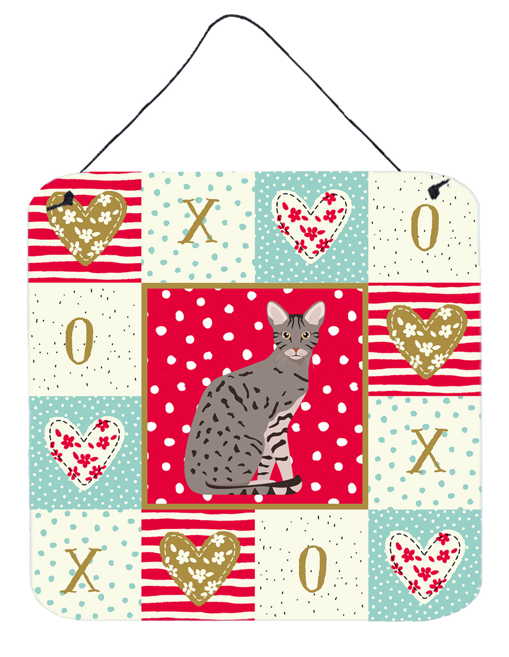 Ocicat Cat Love Wall or Door Hanging Prints
