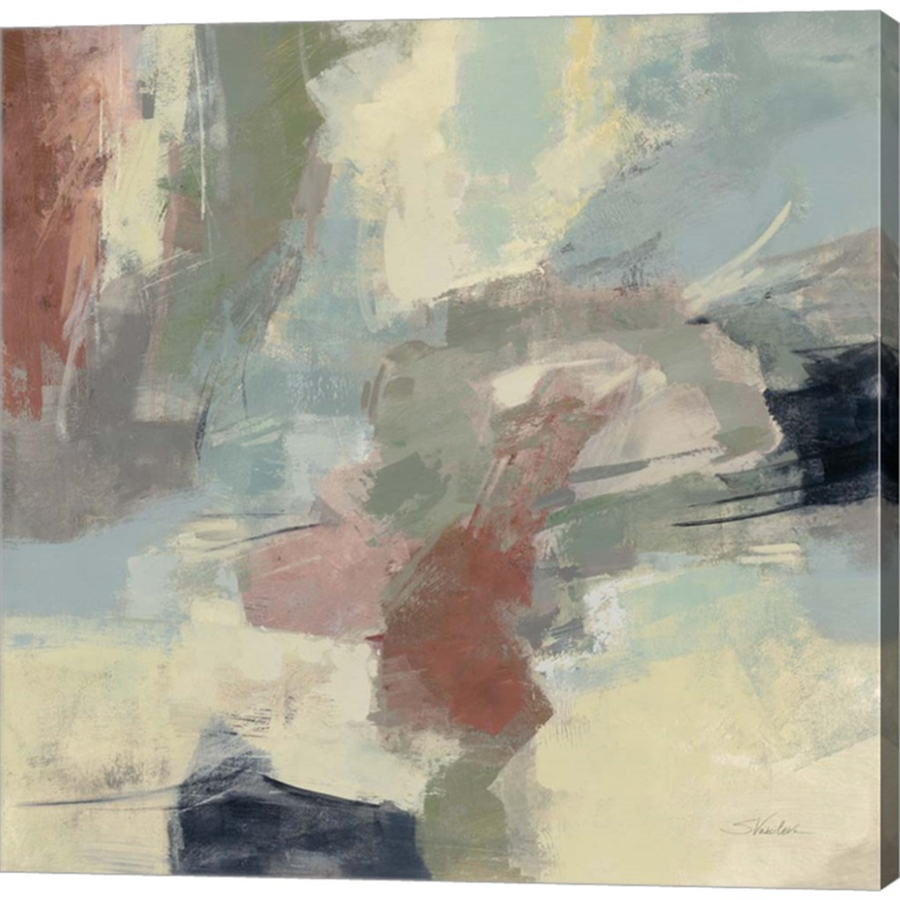 Farm Field Gray by Silvia Vassileva, Canvas Art - C1090481-0240000-AAAACMA