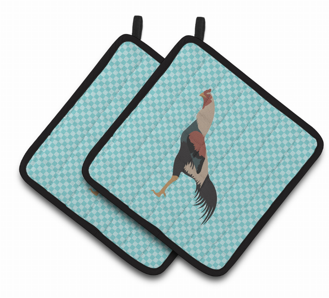 Bird on Pair of Pot Holders - BB8012PTHD