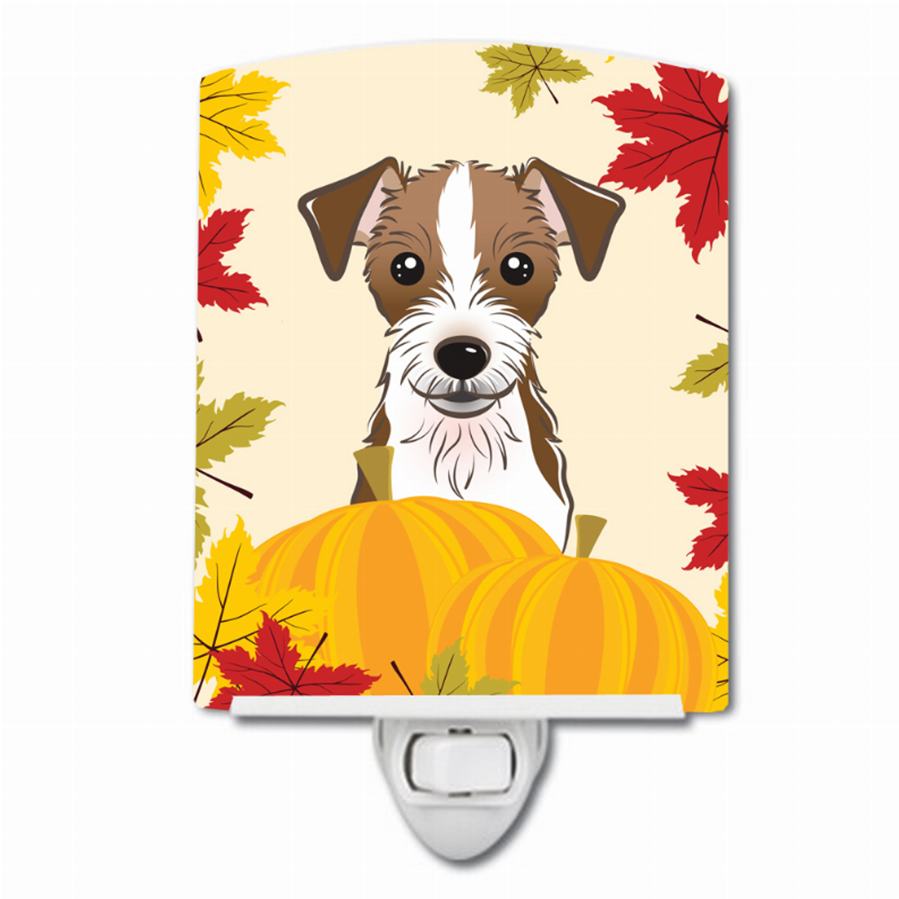 Thanksgiving Design with Dog Ceramic Night Light - S000213B001695P099339V000