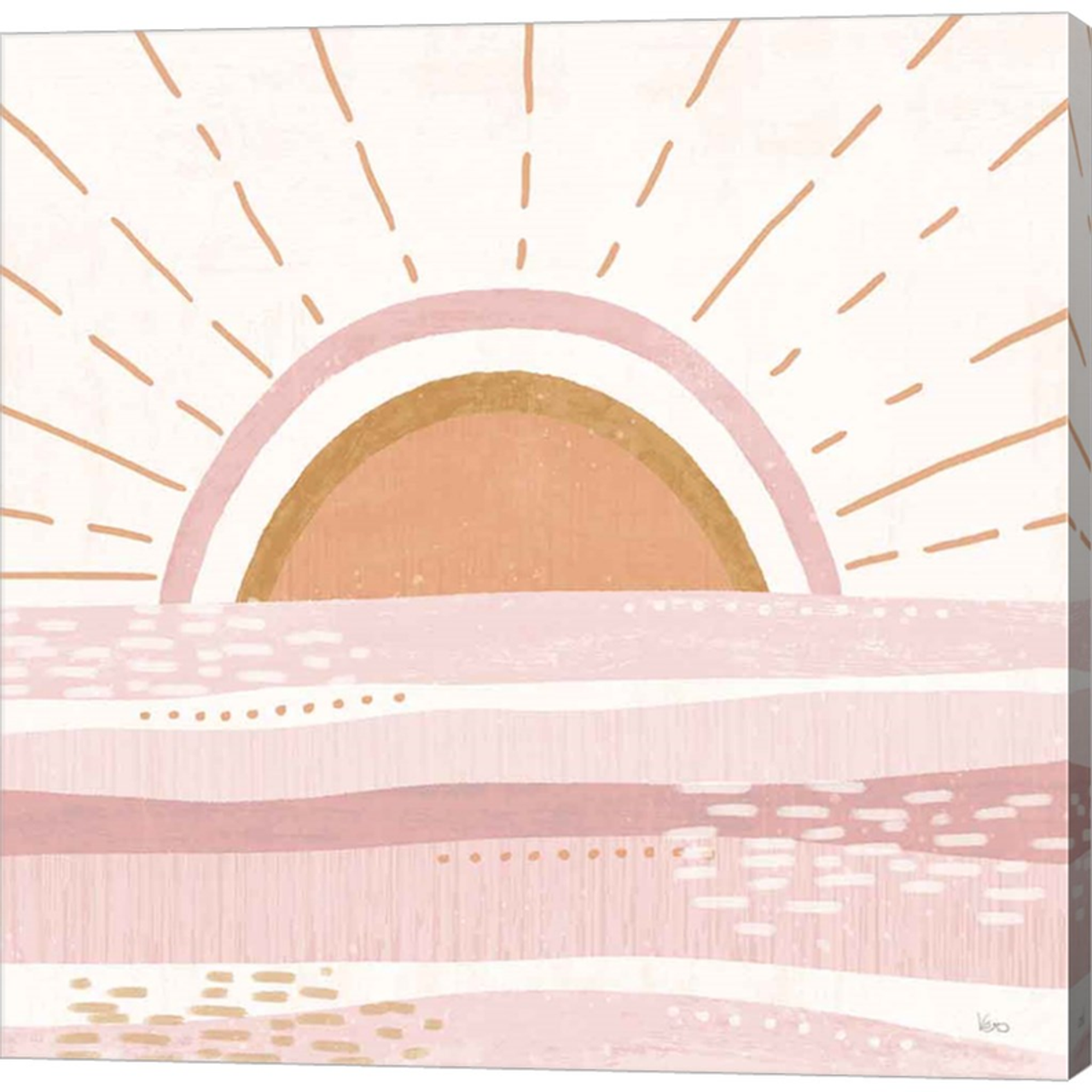 Warm Sweet Summer V by Veronique Charron, Canvas Art