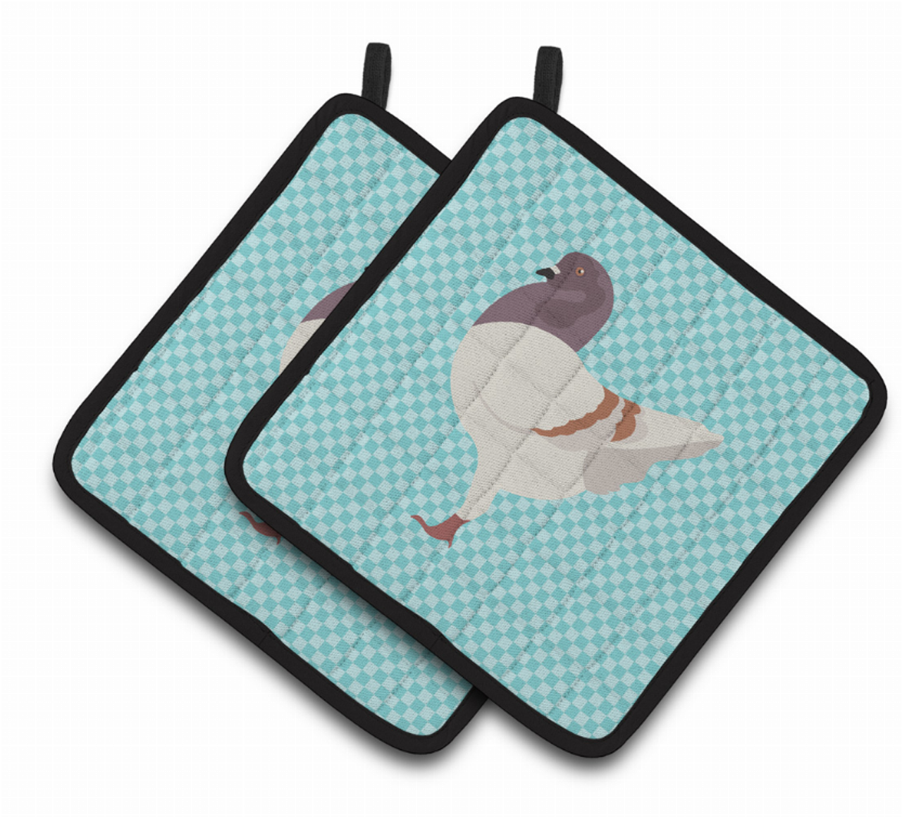 Bird on Pair of Pot Holders - BB8123PTHD