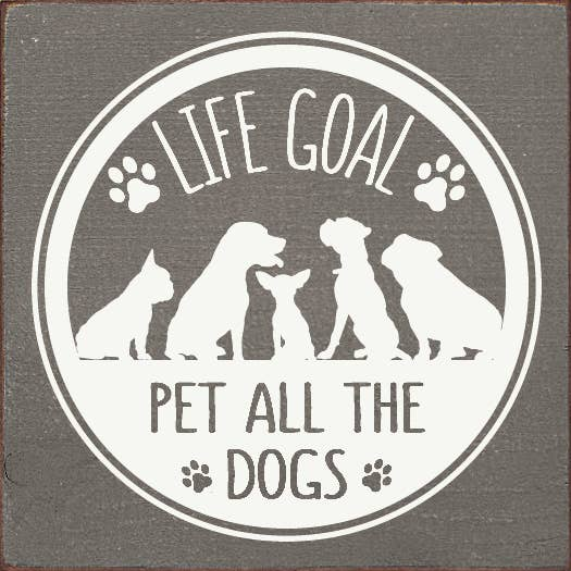 Life Goal: Pet all the dogs (Dogs and paws) - S002084B002469P002475V000