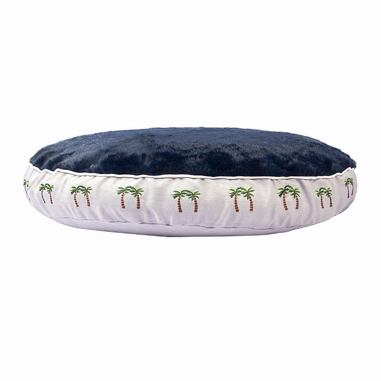 Halo Palm Trees Round Dog Bed - S001797B002239P001886V006