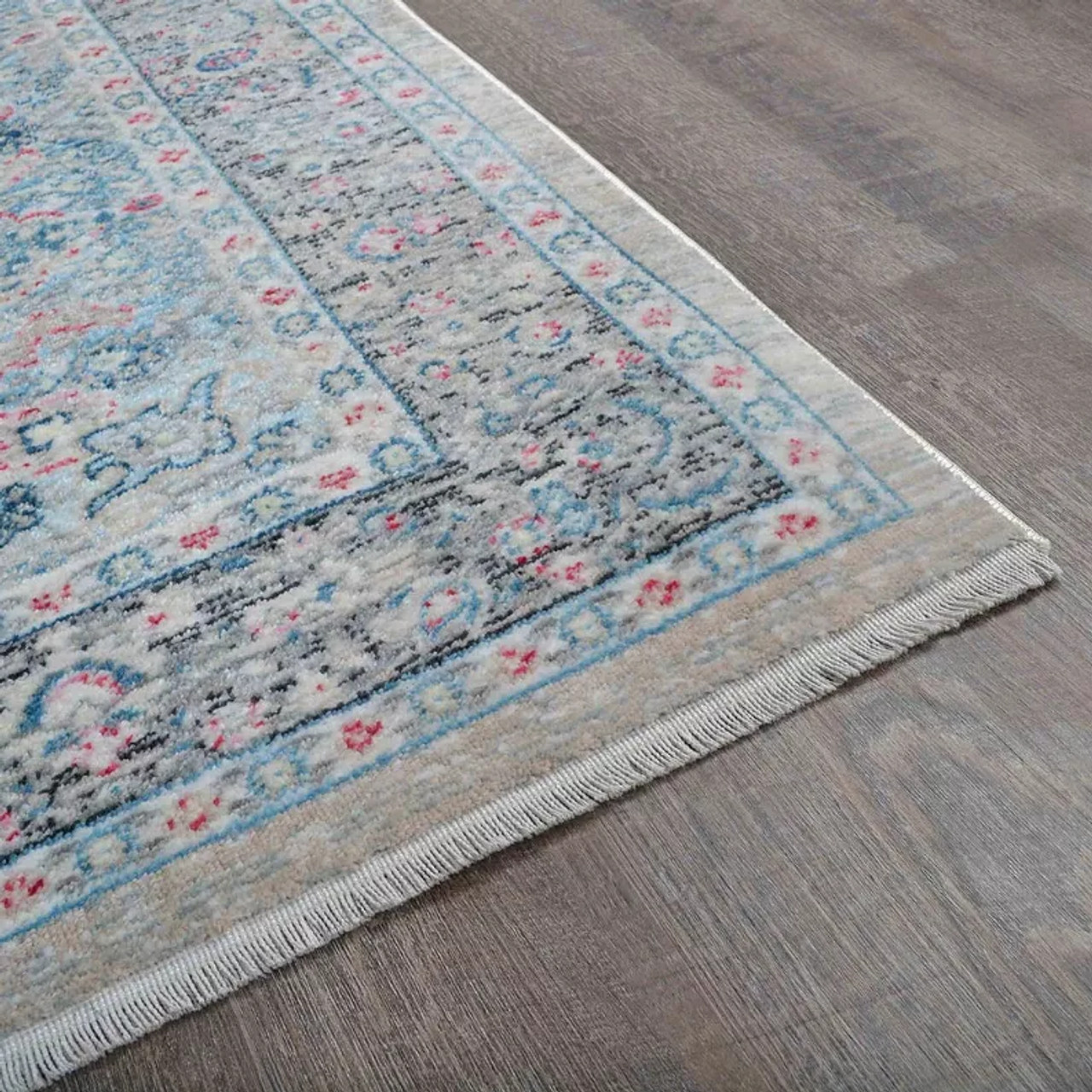 Rugsotic Carpets Machine Woven Crossweave Polyester Multicolor Area Rug Oriental - S001733B002199P000129V073