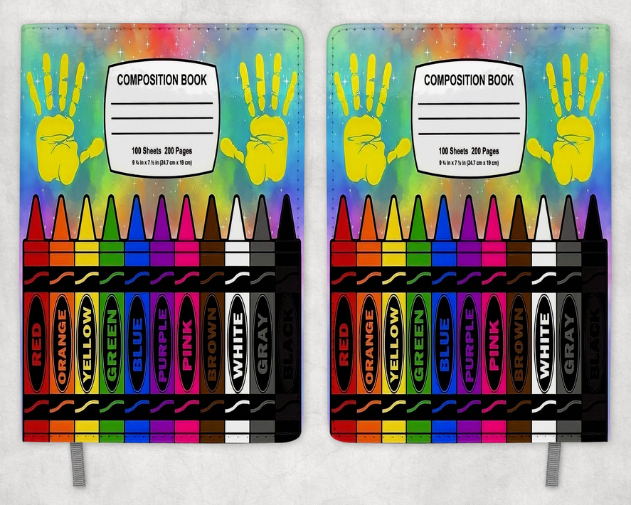 Composition Notebook  Printed 8 Inch  A-5 Journal