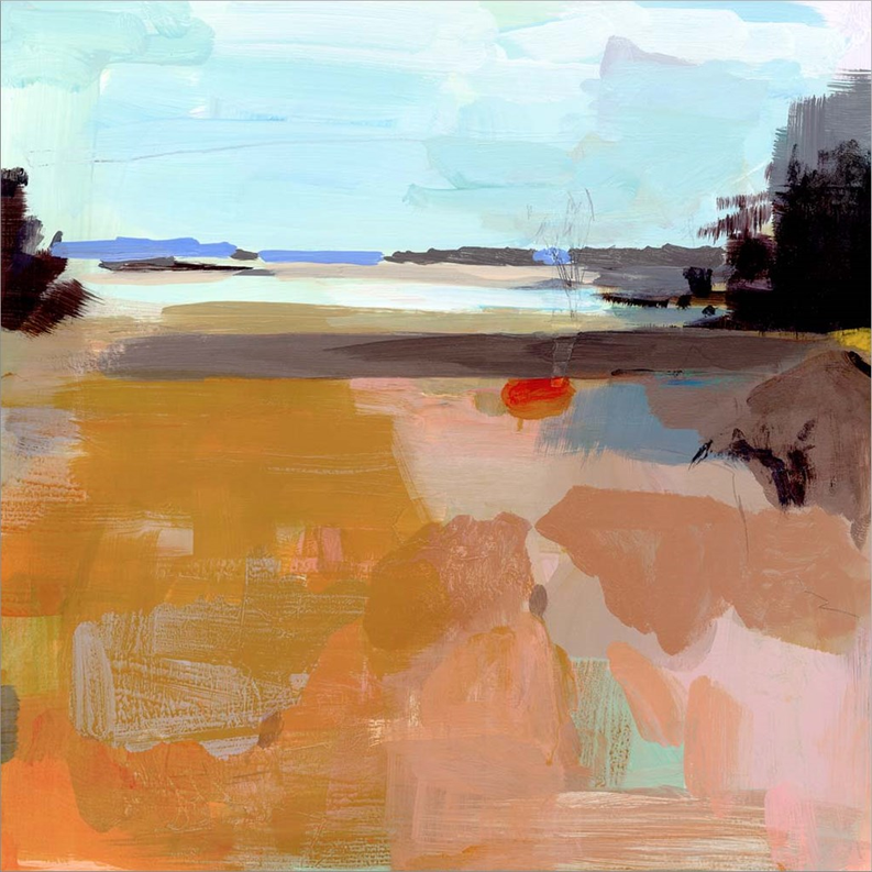 Beach Plum Farm 1 by Kathleen Robbins, Canvas Art