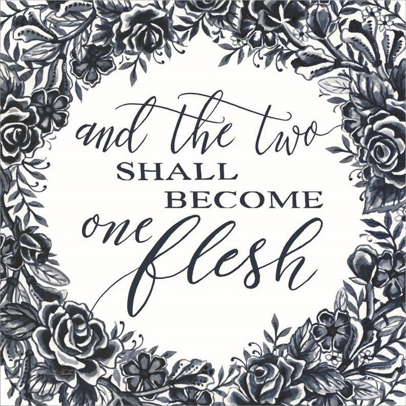 Two Shall Become One by Cindy Jacobs, Canvas Art
